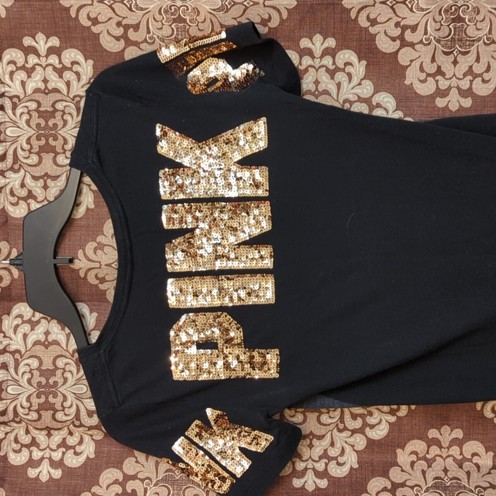 PINK VICTORIA'S SECRET TEE